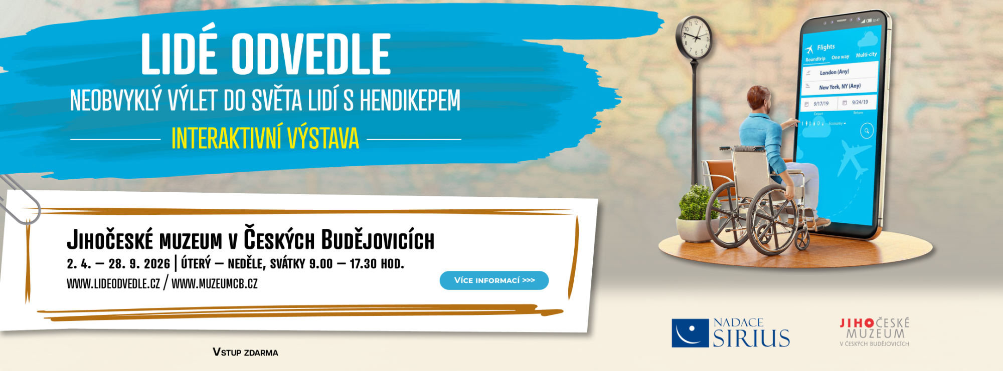 Výstava Lidé odvedle - Chomutov Výstava Lidé odvedle - Chomutov