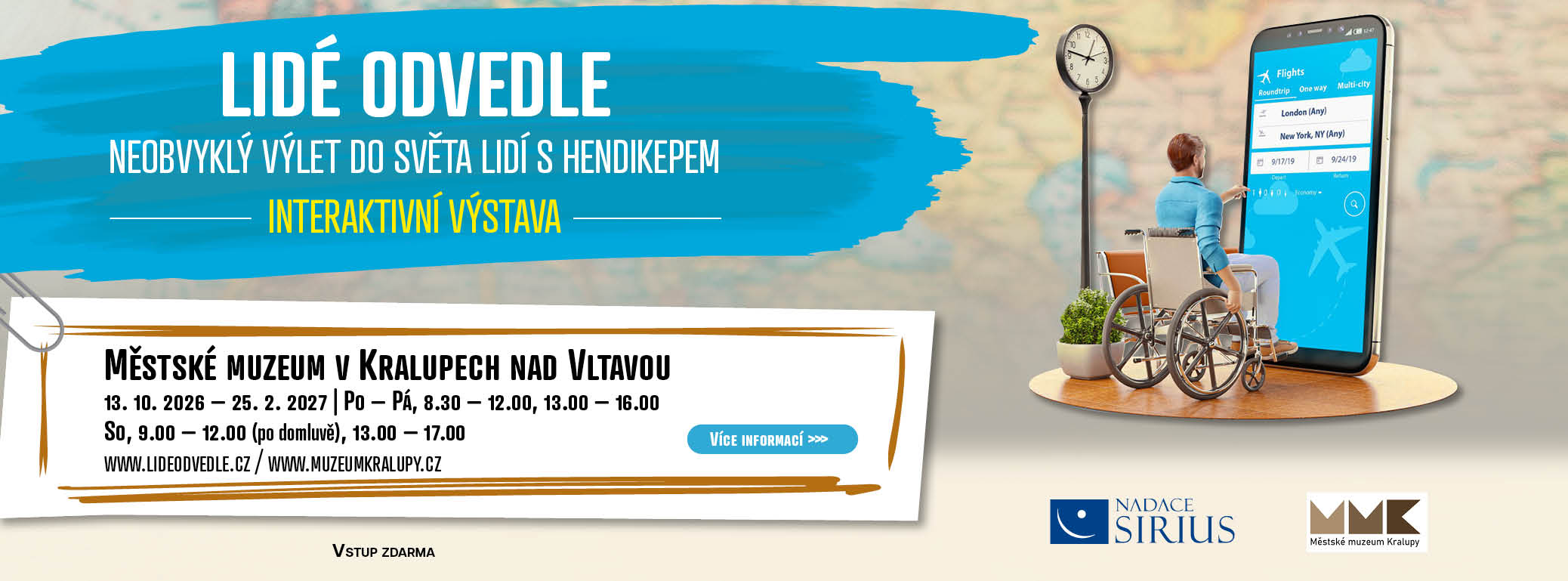 Výstava Lidé odvedle - Chomutov Výstava Lidé odvedle - Chomutov